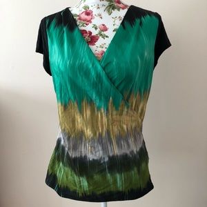 The limited green blouse